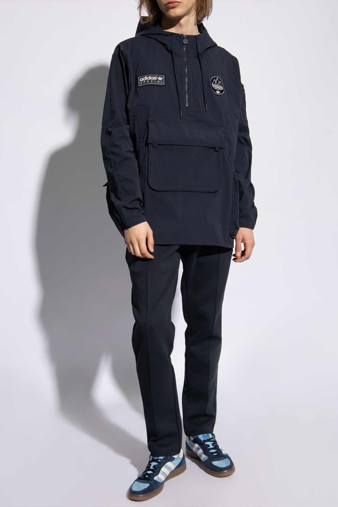 Navy blue Jacket from the 'Spezial' collection ADIDAS Originals 